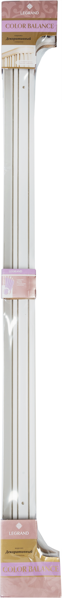 Трехрядный карниз Legrand Прима 300 см для штор 82594945 STLM-0030930 - Вид №4