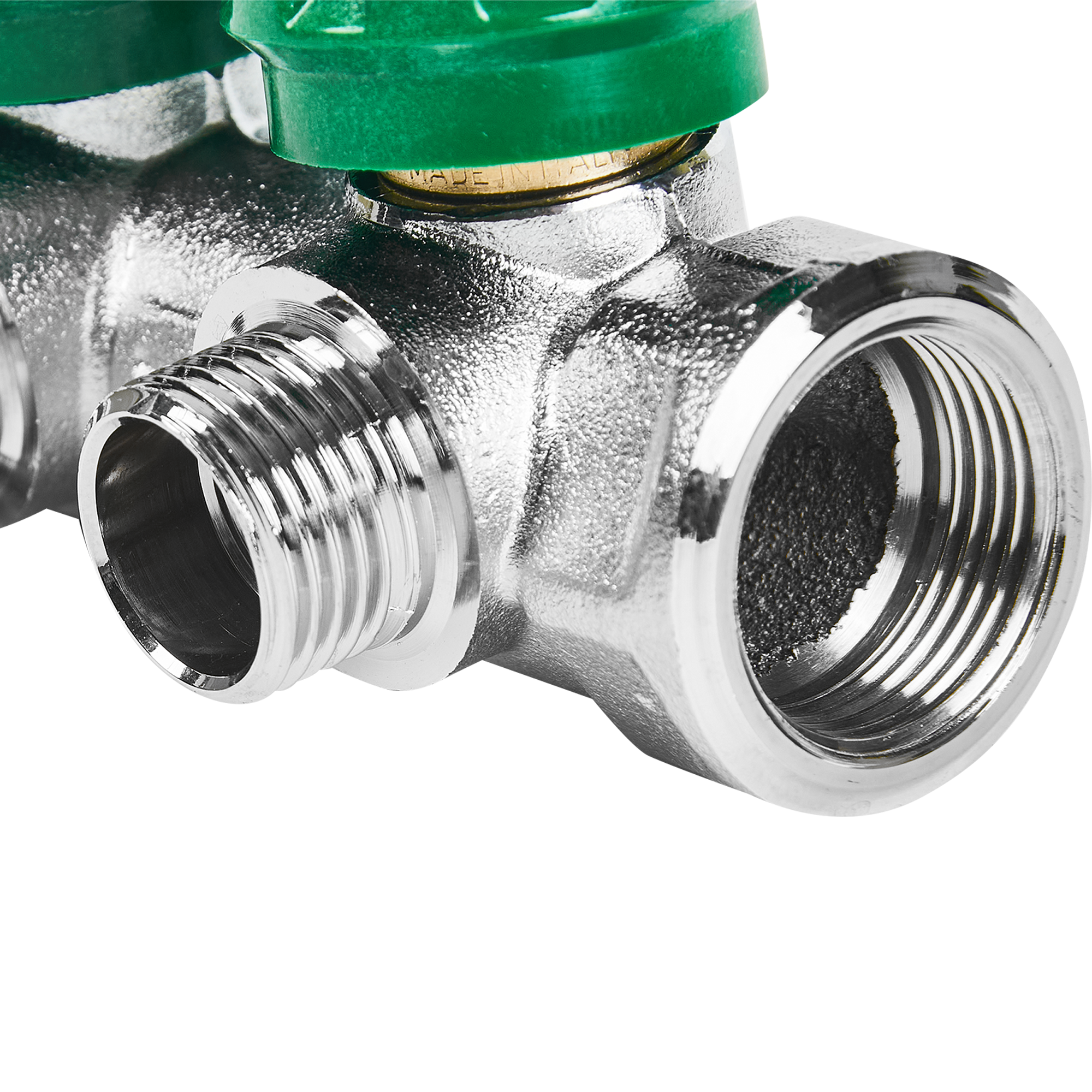 Коллектор регулирующий STOUT 3/4"x1/2" на 2 отвода для систем отопления 84868371 STLM-0056526 - Вид №1