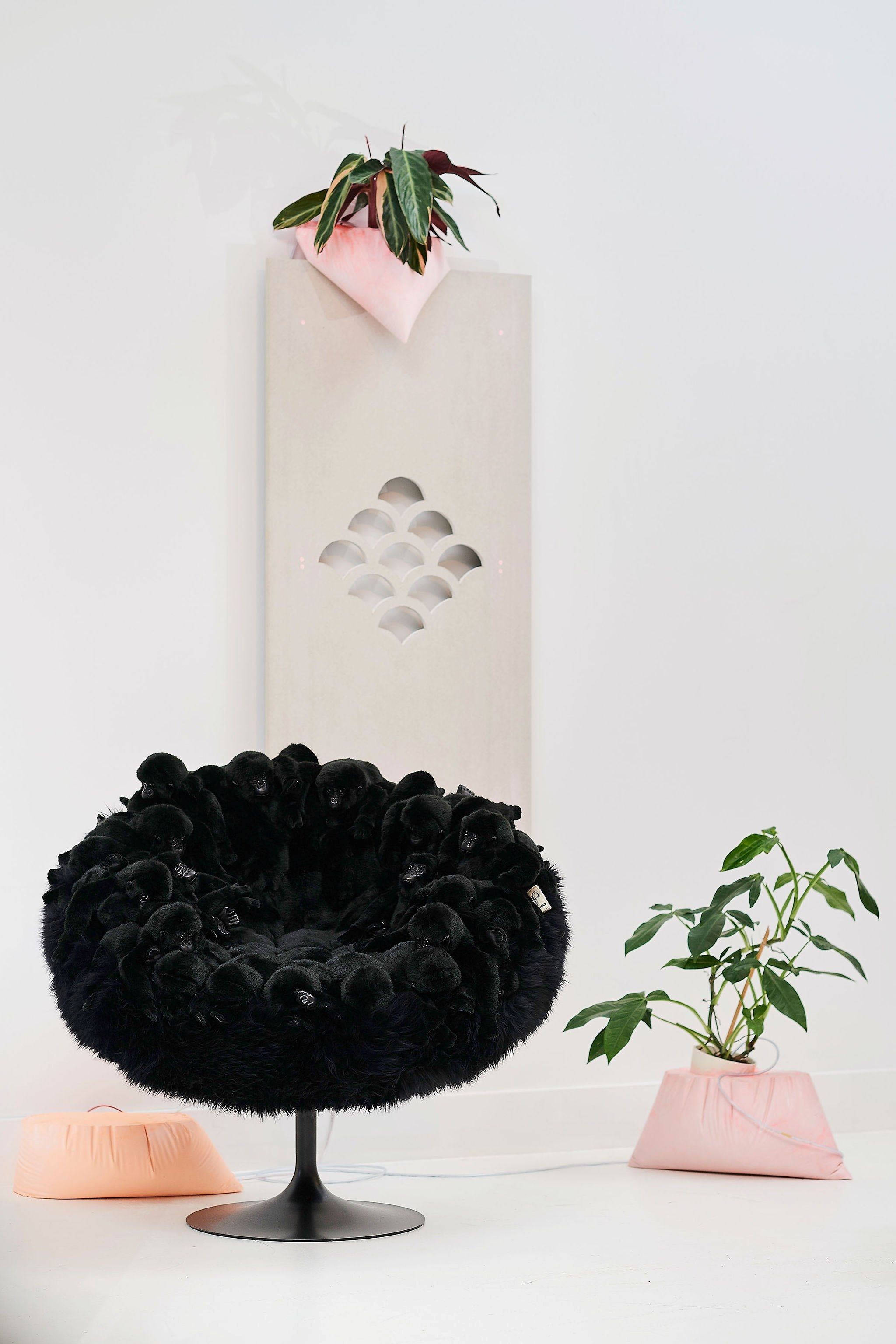 Стул из полиэстера APCOLLECTION Gare au Gorille ARCH-00115984 - Вид №4