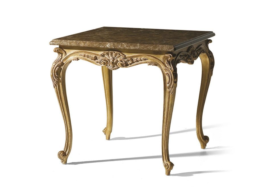 Прямоугольный журнальный столик с мраморной столешницей OAK Галерея ARCH-00146927