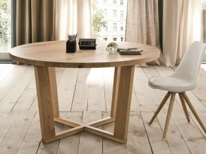 AltaCorte Круглый стол для гостиной из дуба Ecolab Lb-ta7842