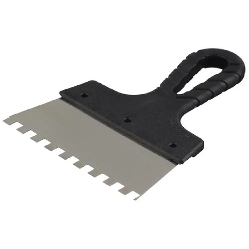 Шпатель зубчатый Jettools 150 мм нержавеющая сталь зуб 8x8 мм STLM-2055287