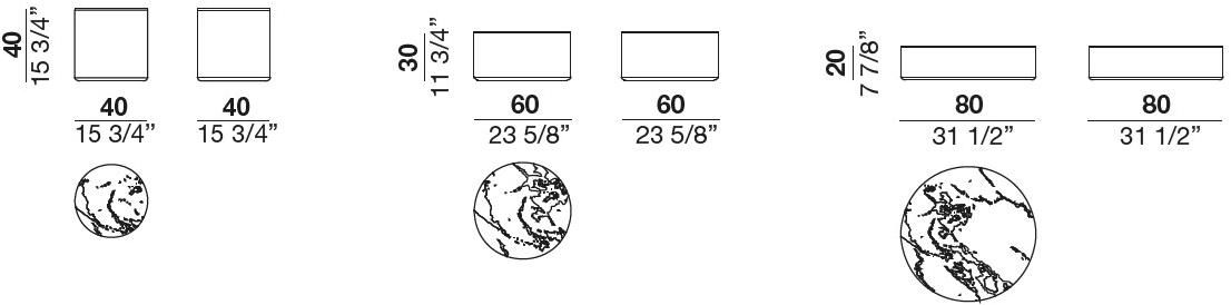 Désirée divani Журнальный столик с мраморной столешницей и основанием из лакированного дерева sun-id-1422283 - Вид №5