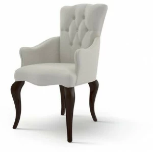 Carpanese Home Стул из ткани с тафтингом и подлокотниками Heritage 5119