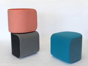 BuzziSpace Пуф из звукопоглощающей ткани