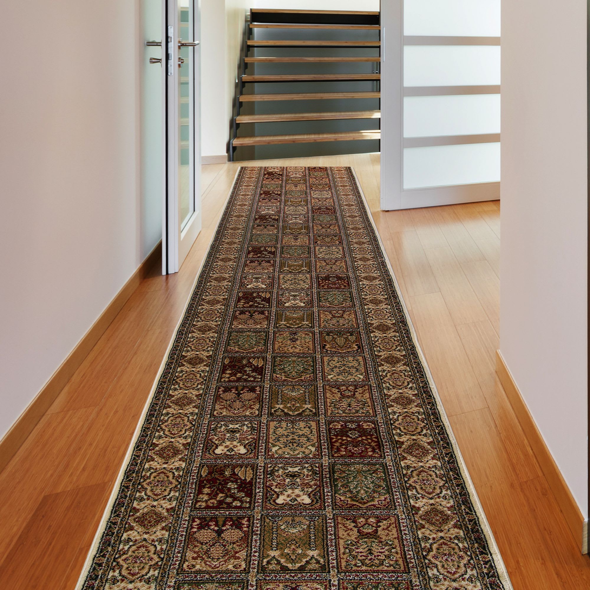 18160205 Дорожка ковровая «Мега 401» полипропилен 1 м цвет бежевый Santreyd  - Вид №3