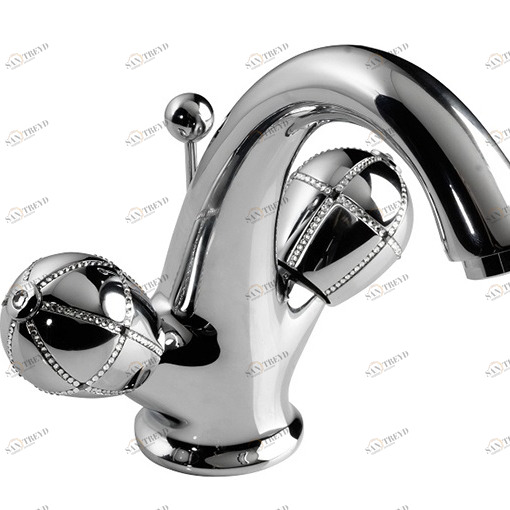 Смеситель для раковины с автоматическим сливом 75.004 MAIER 75 KLASS 75004