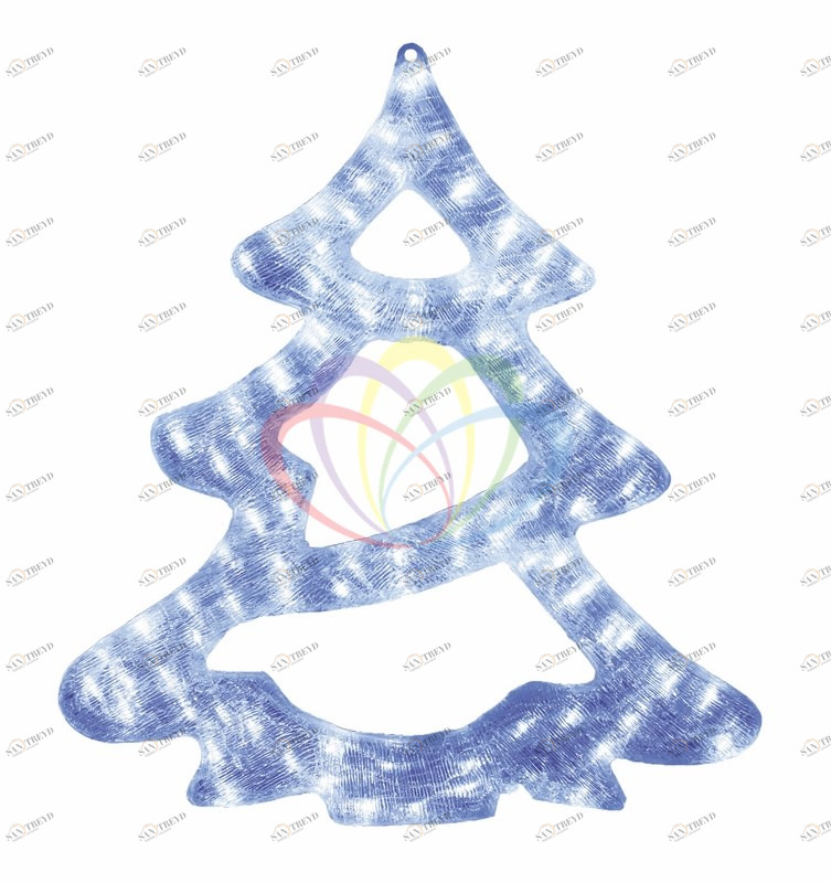 Светодиодная фигура "Елочка" SUPERNW СВЕТОВЫЕ ФИГУРЫ 217517 Белый 