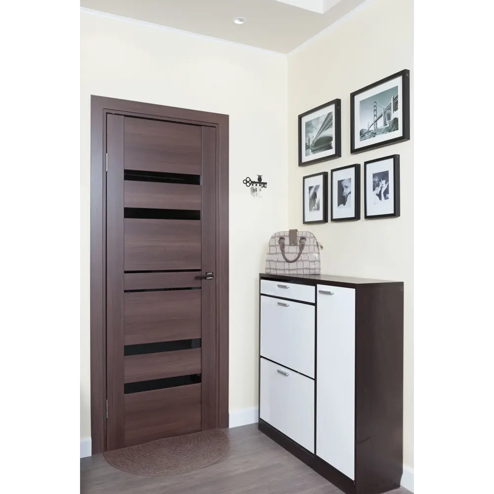 Каркас закрытой обувницы 95x103x30 см ЛДСП цвет венге 18160694 STLM-2021739 Santreyd  - Вид №1