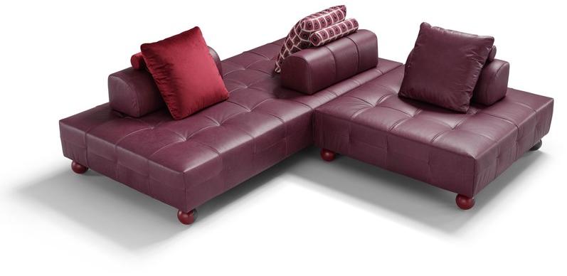 Egoitaliano Секционный угловой диван в коже L'ego sun-id-1399857 - Вид №1