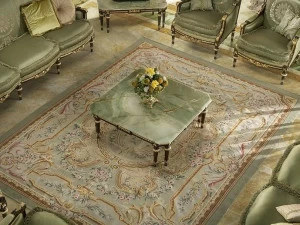 Modenese Gastone Низкий квадратный мраморный журнальный столик Deluxe