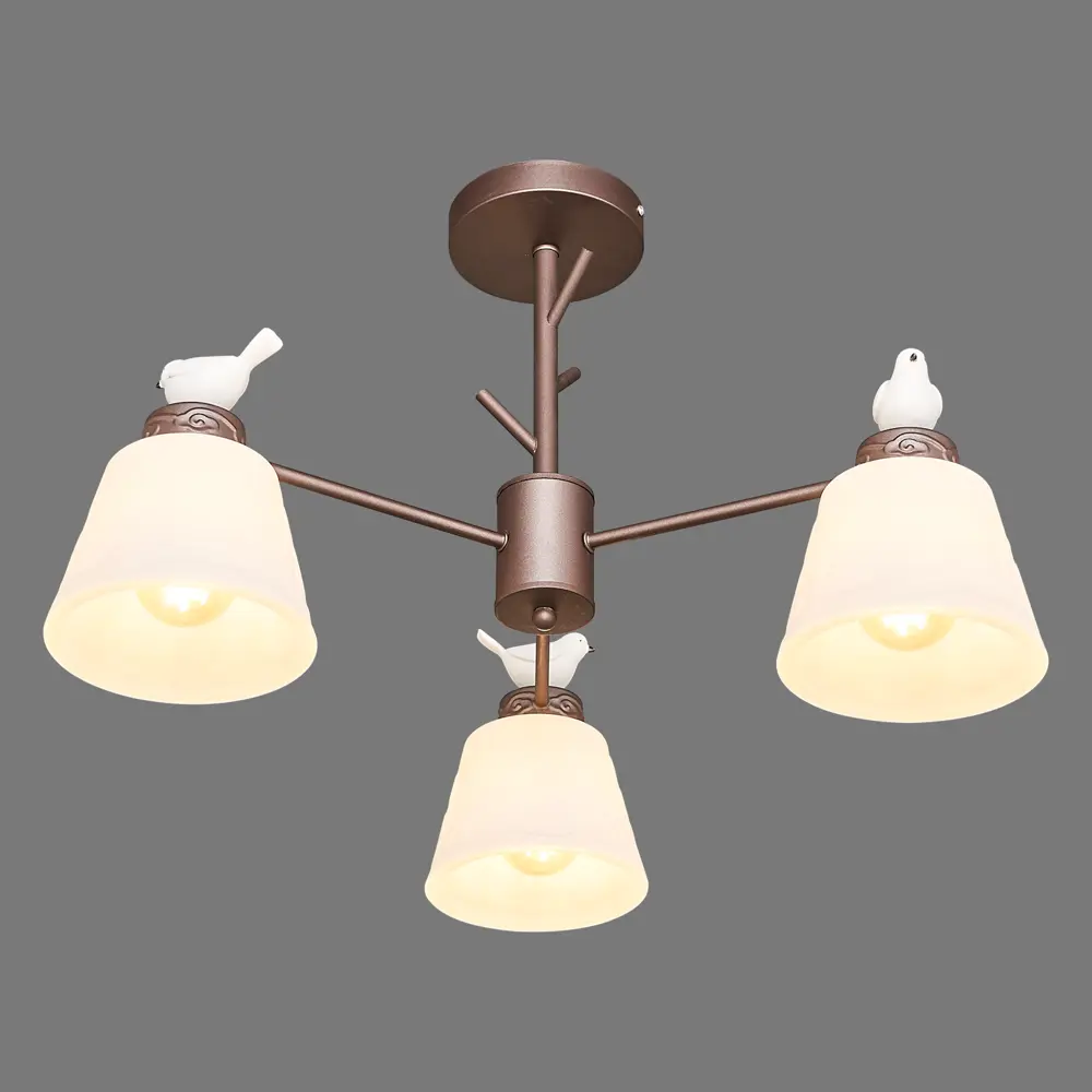 Люстра потолочная Element «Berdo» 1119/3C, 3 лампы, 12 м², цвет чёрный 82187859 STLM-2124178 JLIGHT  - Вид №1