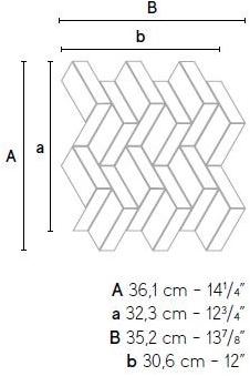 Atlas Concorde Белая мозаика для облицовки стен Prism sun-id-1379995 - Вид №3