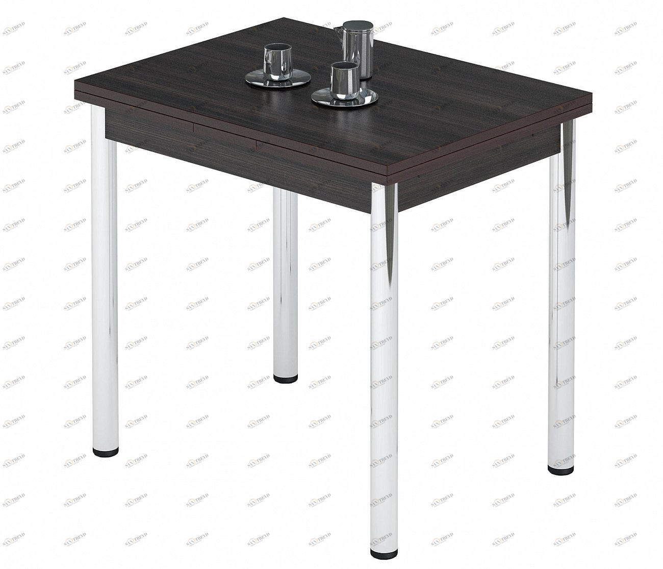 Обеденный стол раздвижной венге Leset "Марсель 2Р" IMPEX  00-3967194 Венге 