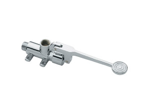 Кран для общественных туалетов с педальным управлением