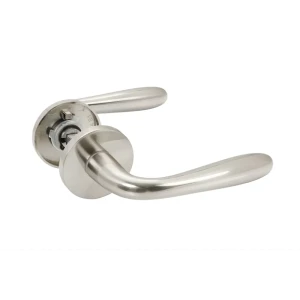 Дверная ручка на розетке Edson EDS-24-R2 без запирания цвет никель