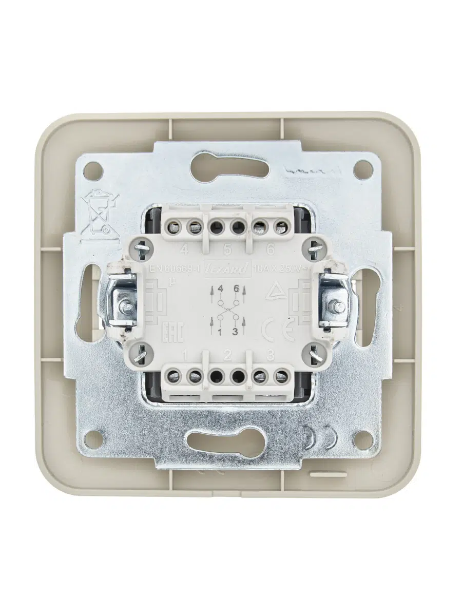 ASTI Выключатель промежуточный крем LEZARD 7081-0303-107 - Вид №2
