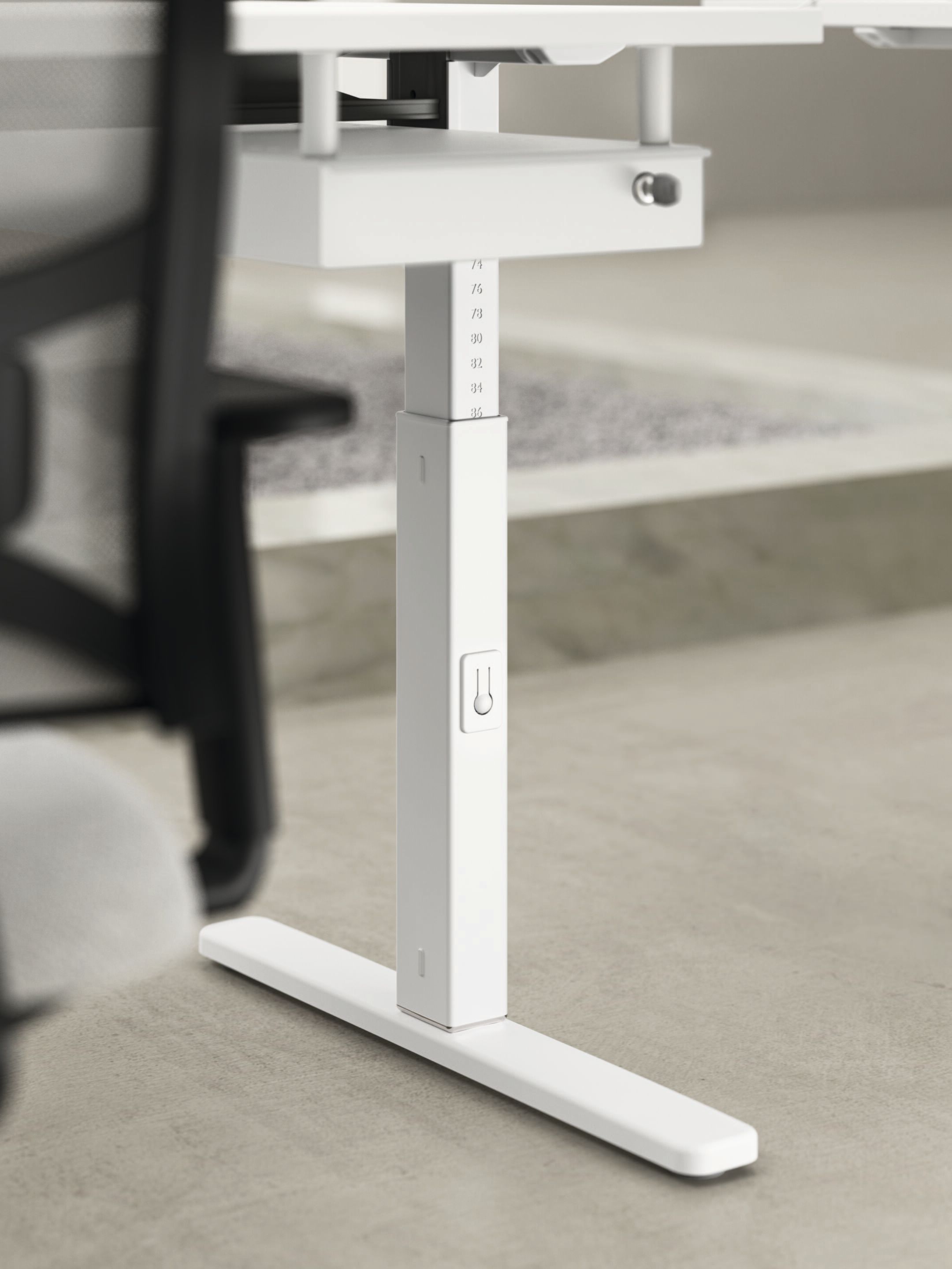 Секционная рабочая станция из меламина и металла DVO Nobu ARCH-00120772 - Вид №3