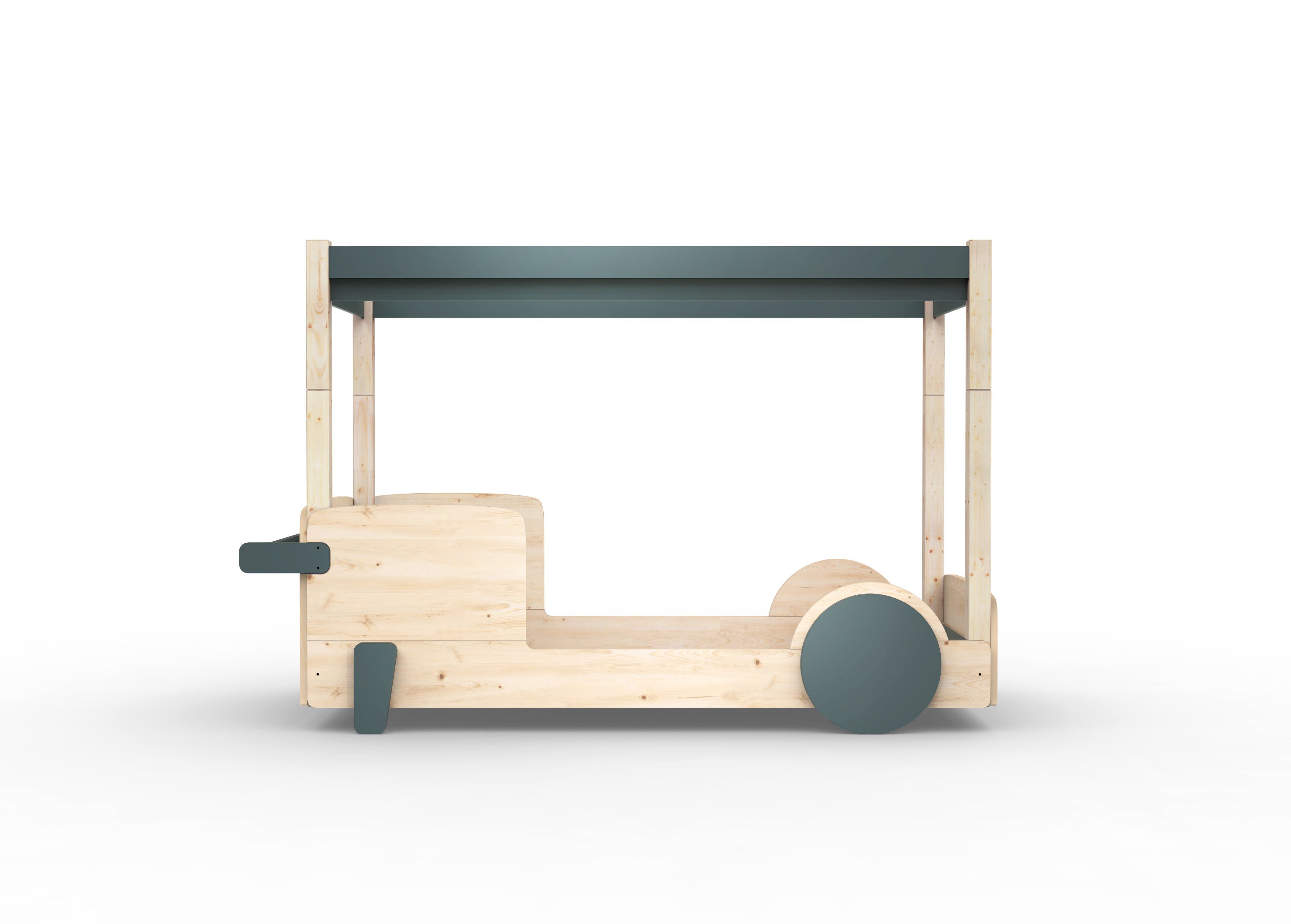 Деревянная односпальная кровать с балдахином Mathy by Bols ARCH-00085571 - Вид №23