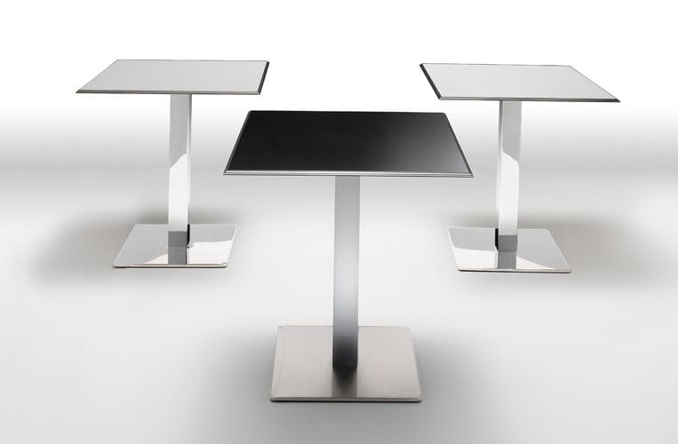 Квадратный стол из Alucompact® и стали Infiniti PLANO TABLE ARCH-00076786 - Вид №1