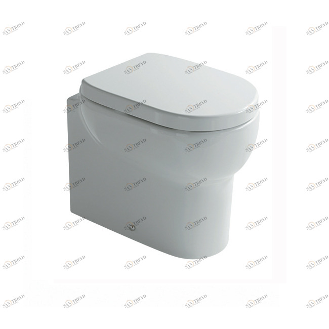 5229 Приставной унитаз напольный Белый Galassia M2 Италия