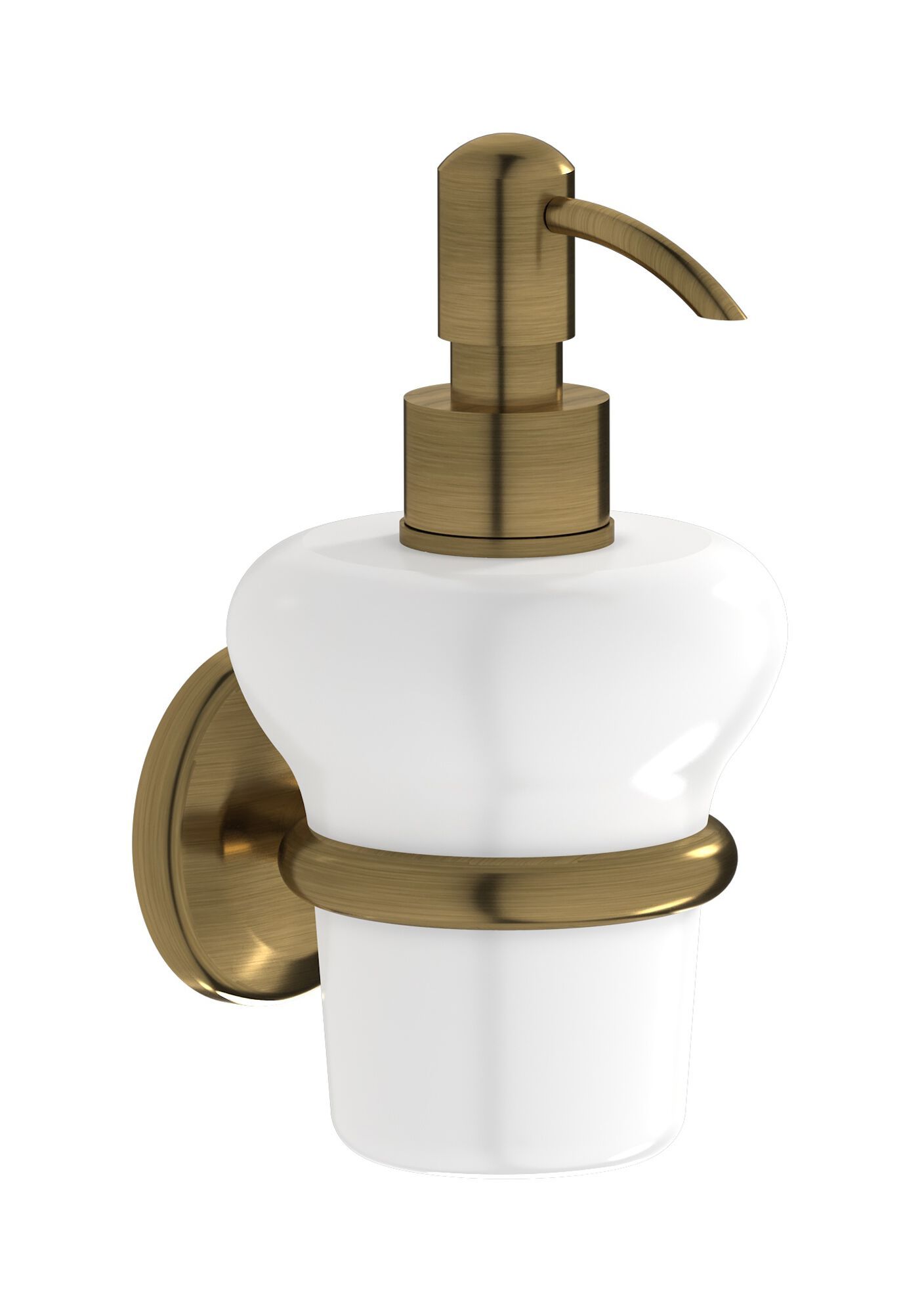 Керамический настенный дозатор мыла IB Hermes-аксессуары ARCH-00134222 - Вид №1