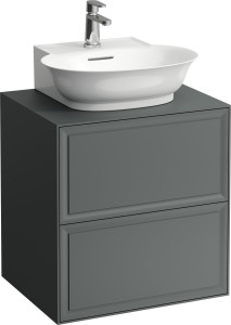 H4060040851701 Шкафчик 600, 2 ящика, совместим с мини-раковиной 816852 LAUFEN PRO