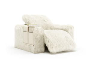 Монгольское кресло с подлокотниками