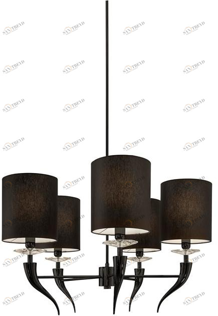 ILFARI Подвесной светильник из металла с кристаллами Loving arms 11610