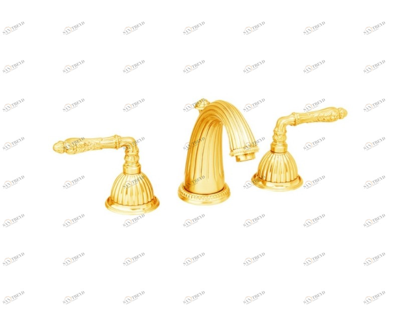 033001.A00.50 Набор для раковины с тремя отверстиями Яркий хром Mestre Artica