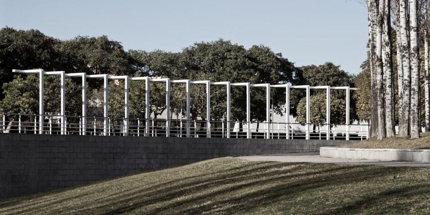 URBIDERMIS Пергола из стали и дерева с подсветкой Vía láctea sun-id-1371066 - Вид №3