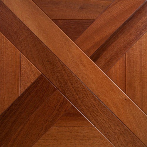 Модульный паркет Marco Ferutti Linea Linea Сапели Сапеле (Гладкая) 405х405 мм 2600600039 - Вид №3