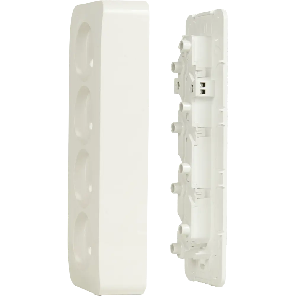 Розетка четверная накладная Schneider Electric Blanca без заземления цвет белый 86720961 STLM-2160895 SYSTEME ELECTRIC - Вид №4