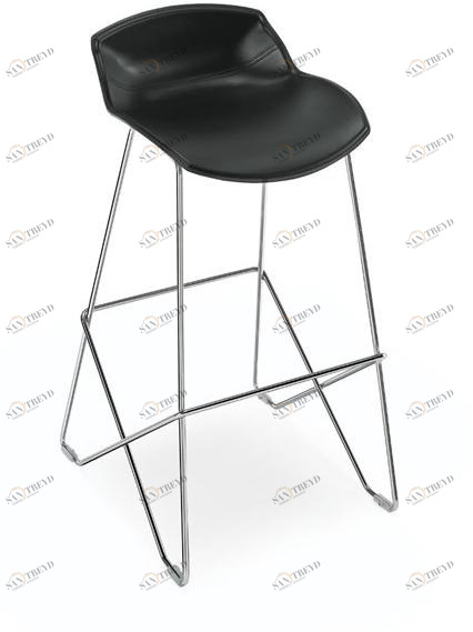 Caimi Brevetti Кожаный табурет с подставкой для ног Kaleidos sun-id-1449102