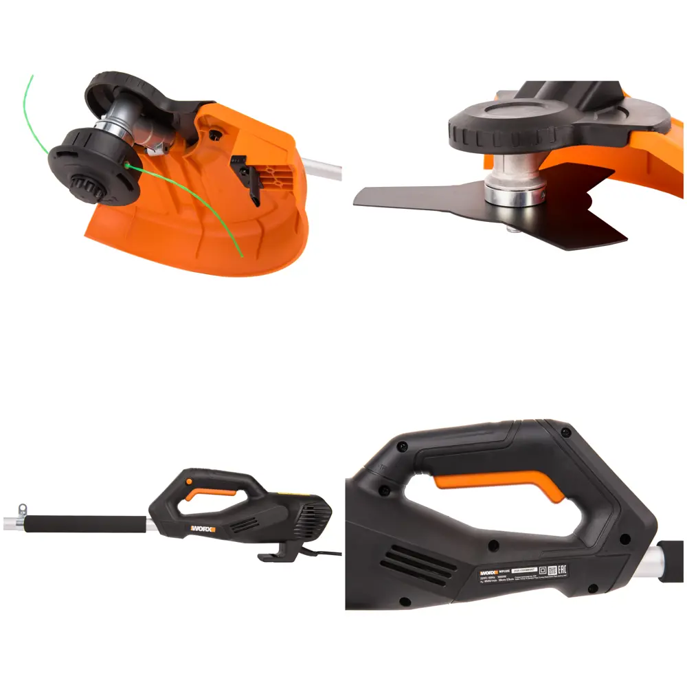 Электрический триммер WORX WP112E для идеального газона 82600076 STLM-0031106 - Вид №2