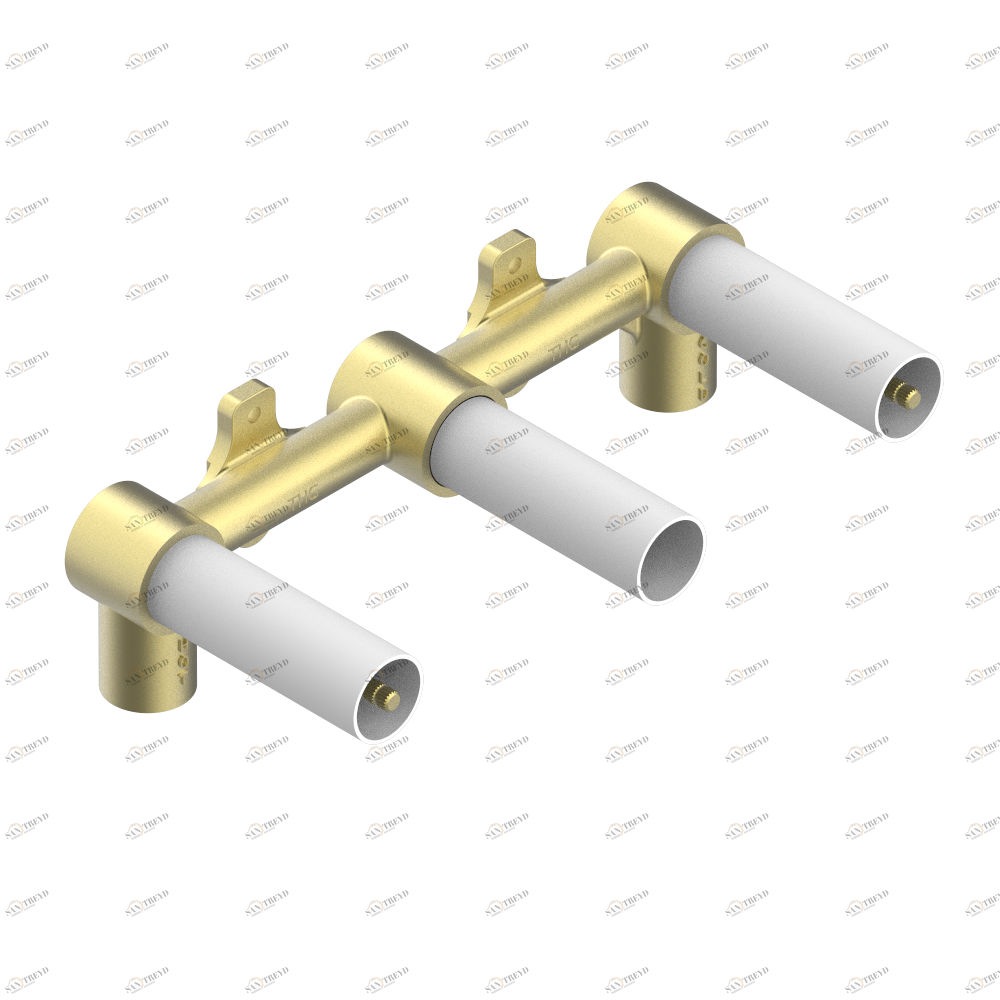 G00-40AC Встраиваемая часть смесителя настенного на три отверстия (не рукоят.) Thg-paris прочие артикулы THG Без отделки 