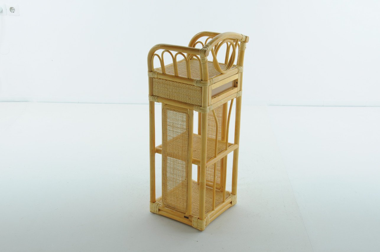 Столик под телефон 86х37 см мед Calamus Rotan VINOTTI  00-3885372 Желтый  - Вид №1