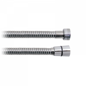 050043 PREMIUM Латунный шланг с двойным зацеплением 175 Хром GRB MIXERS