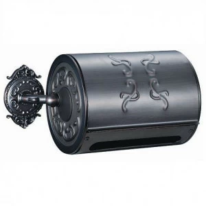 Бумагодержатель с крышкой закрытый HAYTA (Германия) ANTIC BRASS 13903/VBR