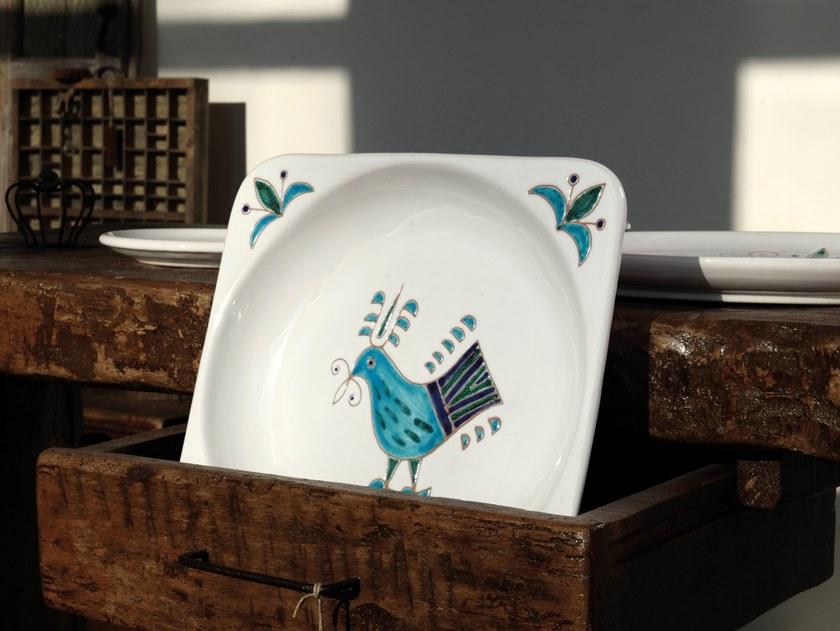 Cerasarda Керамический поднос Le pavoncelle sun-id-1455690 - Вид №2