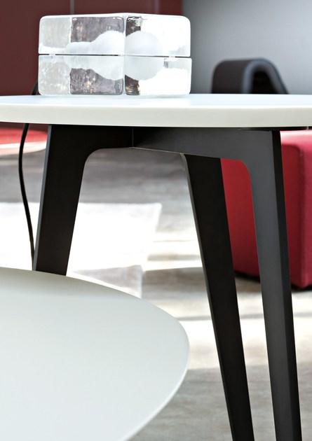 Lema Низкий лакированный журнальный столик из дерева sun-id-1455095 - Вид №4