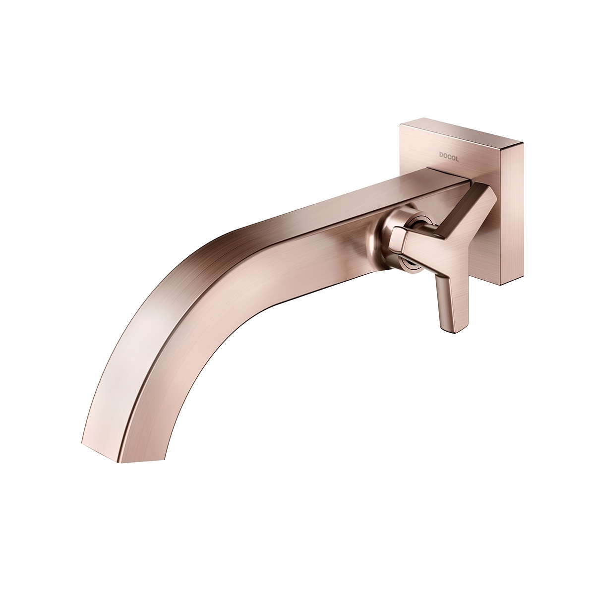 00876469 Настенный смеситель для ванной комнаты из полированного графита Docol DOCOL CITY 