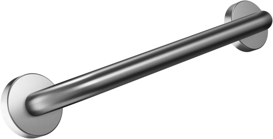 B601-S Прямой поручень из нержавеющей стали, длина 400 мм