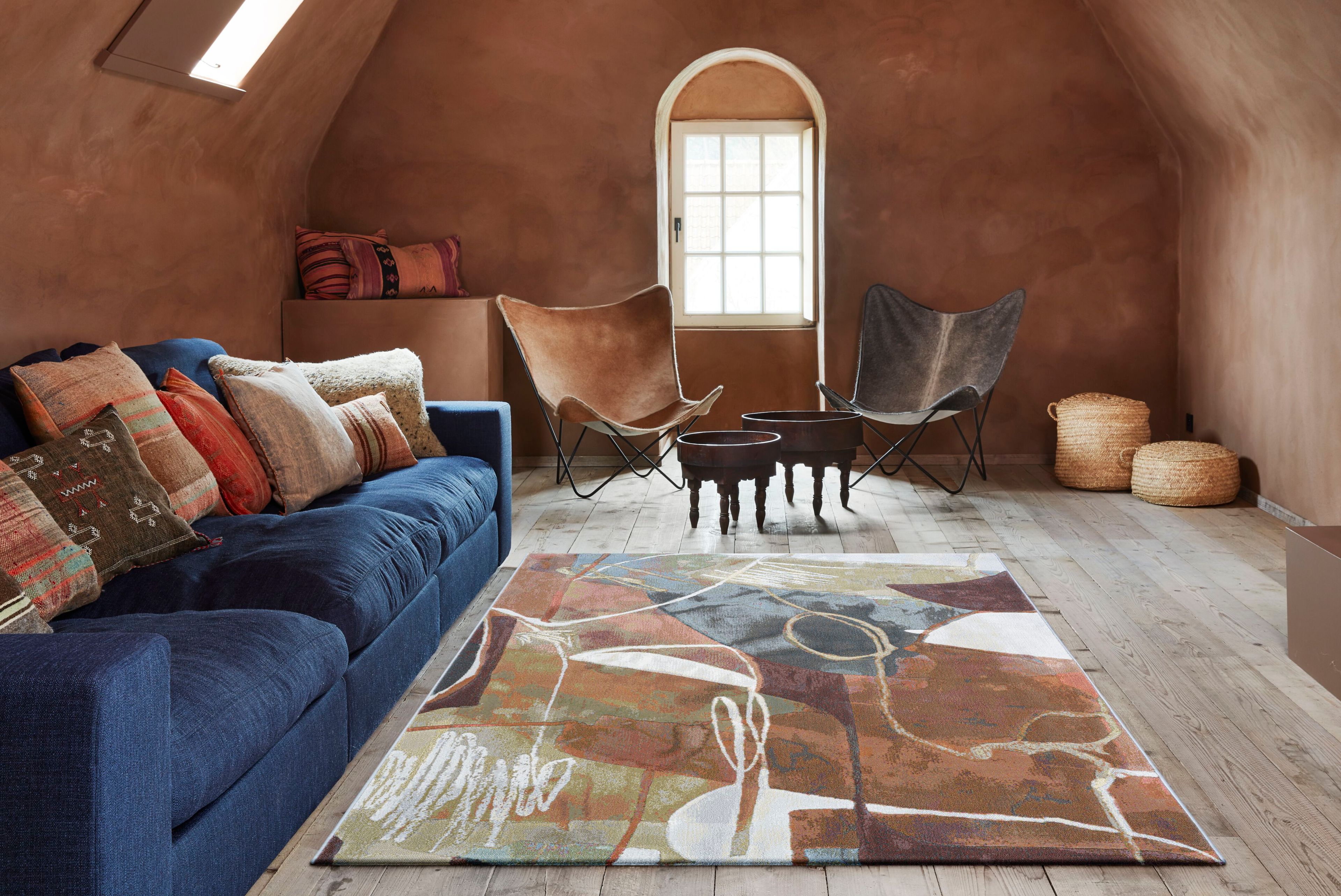 Прямоугольный ковер с рисунком Ademi Essential ARCH-00019628