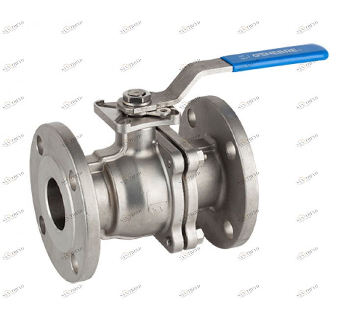 GENEBRE 2528a 05 2 шт. Полнопроходных шаровых крана с фланцами пожаробезопасной конструкции ANSI B-16.5 s-150. Прямой монтаж для приводов ISO 5211 