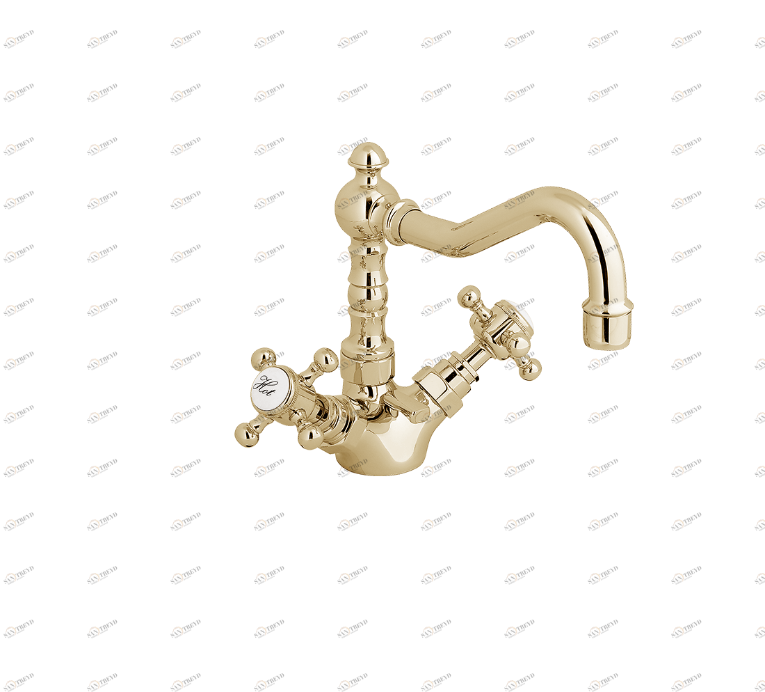 Gentry Home Центр смесителя для раковины до центра два отверстия под смеситель мм Antique Incalux GH101187