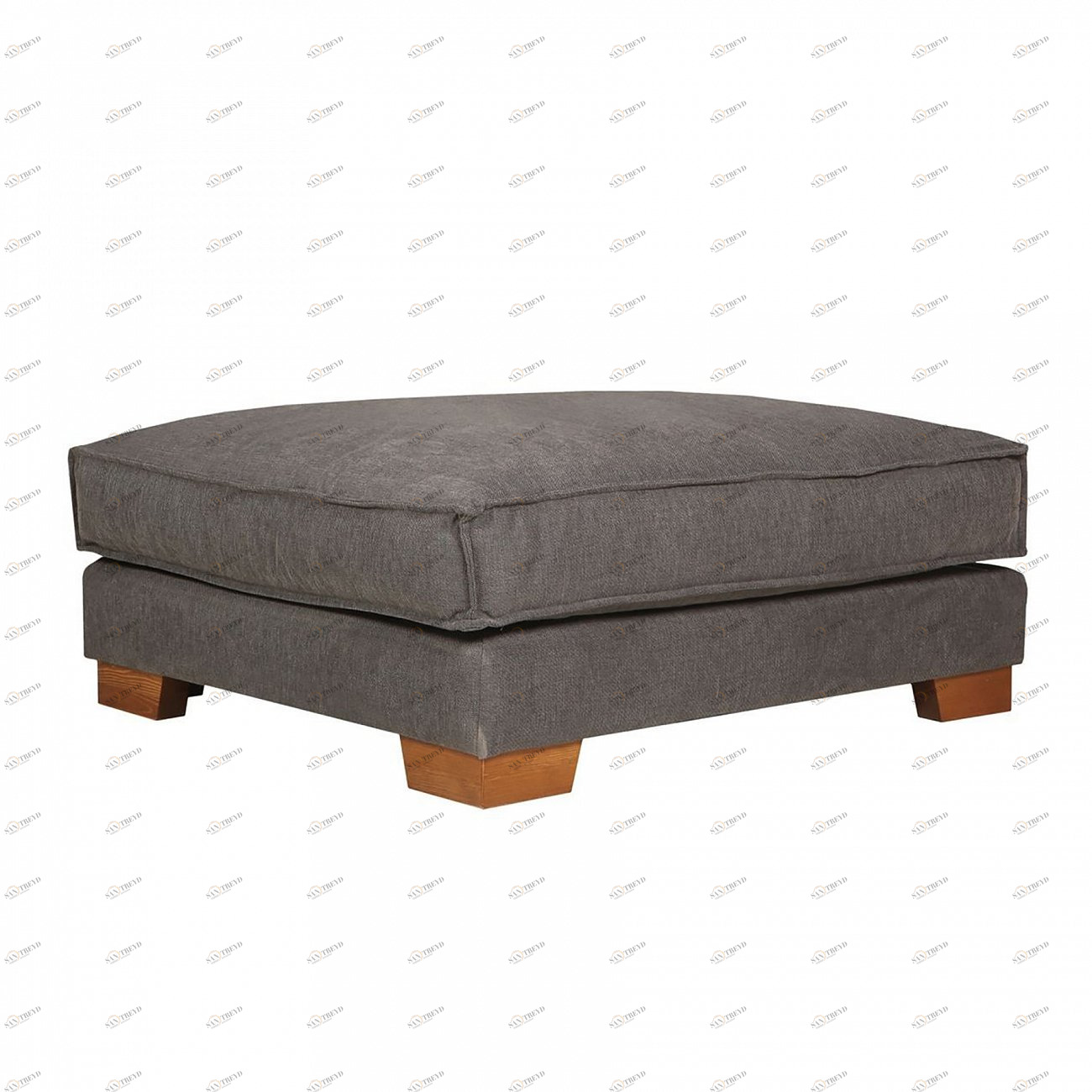 Пуфик прямоугольный 107х92 см Cloud темно-серый SITS CLOUD 191952 Серый