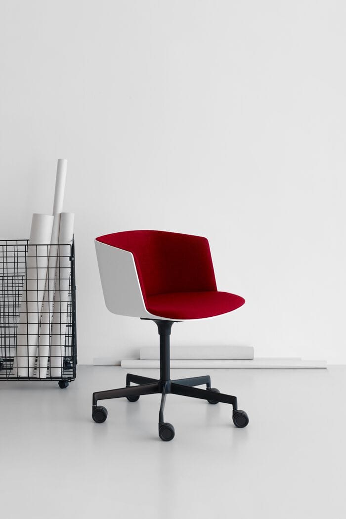 Регулируемая высота ткани поворотный стул с колесами Lapalma ARCH-00060053 - Вид №1