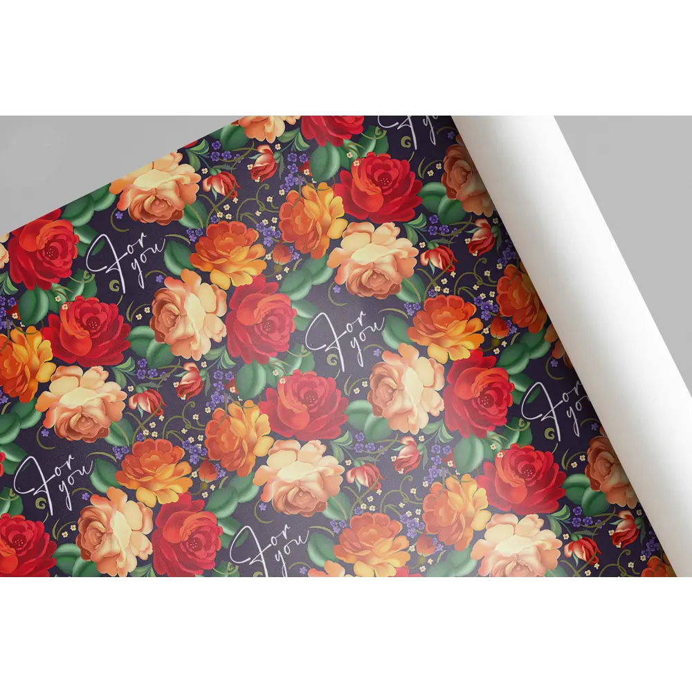 Упаковочная бумага «For You» 100x70 см 85262968 STLM-2090113 Симфония  - Вид №1