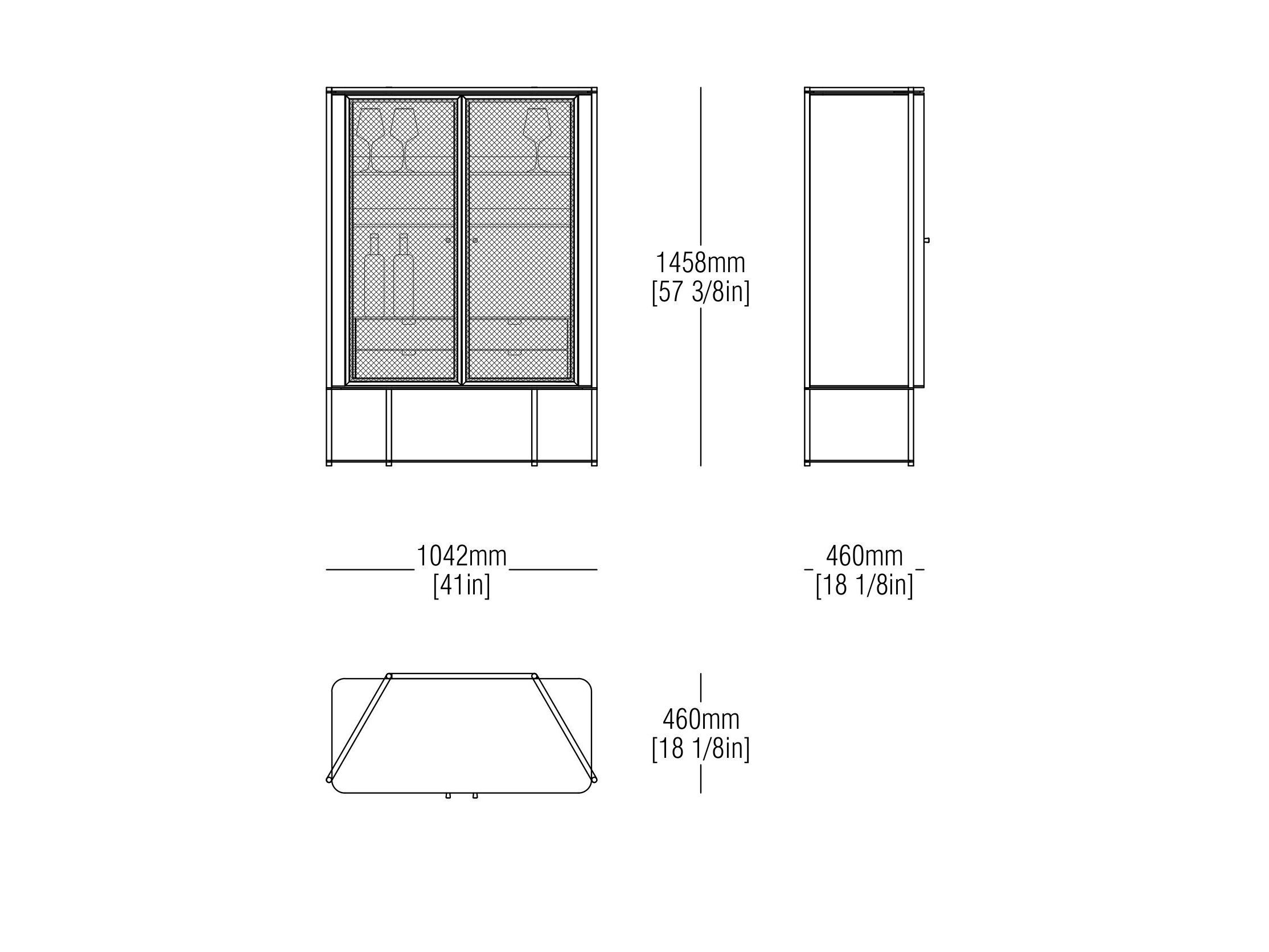Деревянная витрина со встроенным освещением MisuraEmme Сибуя ARCH-00081624 - Вид №7